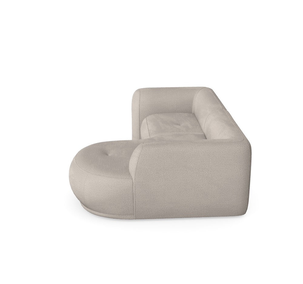 Modulares Sofa Gio – Individuell Konfigurierbar, Hochwertiger Abriamo 3 Bezug