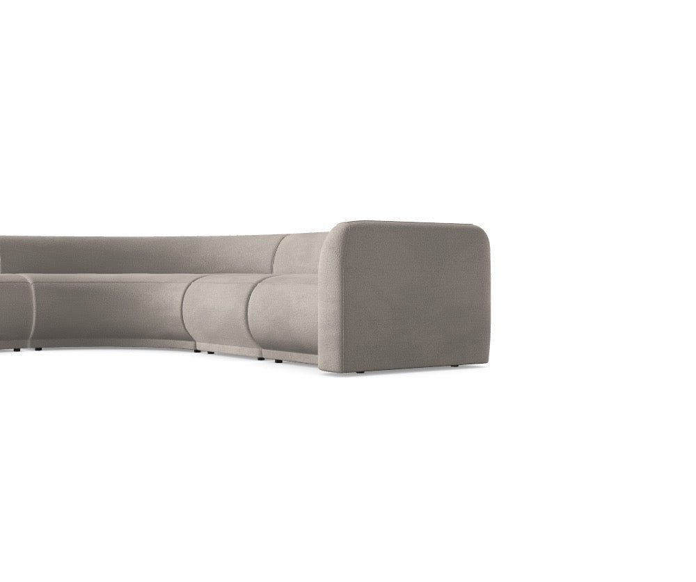 Luxusbetten24 Gio Modulares Sofa, Deine Wunschkonfiguration