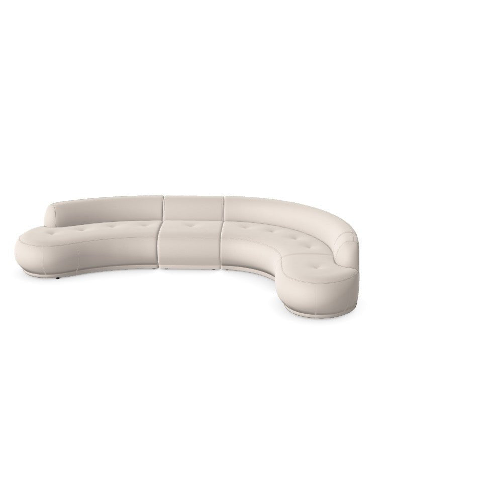 Luxusbetten24 Gio Modulares Sofa Magic Velvet