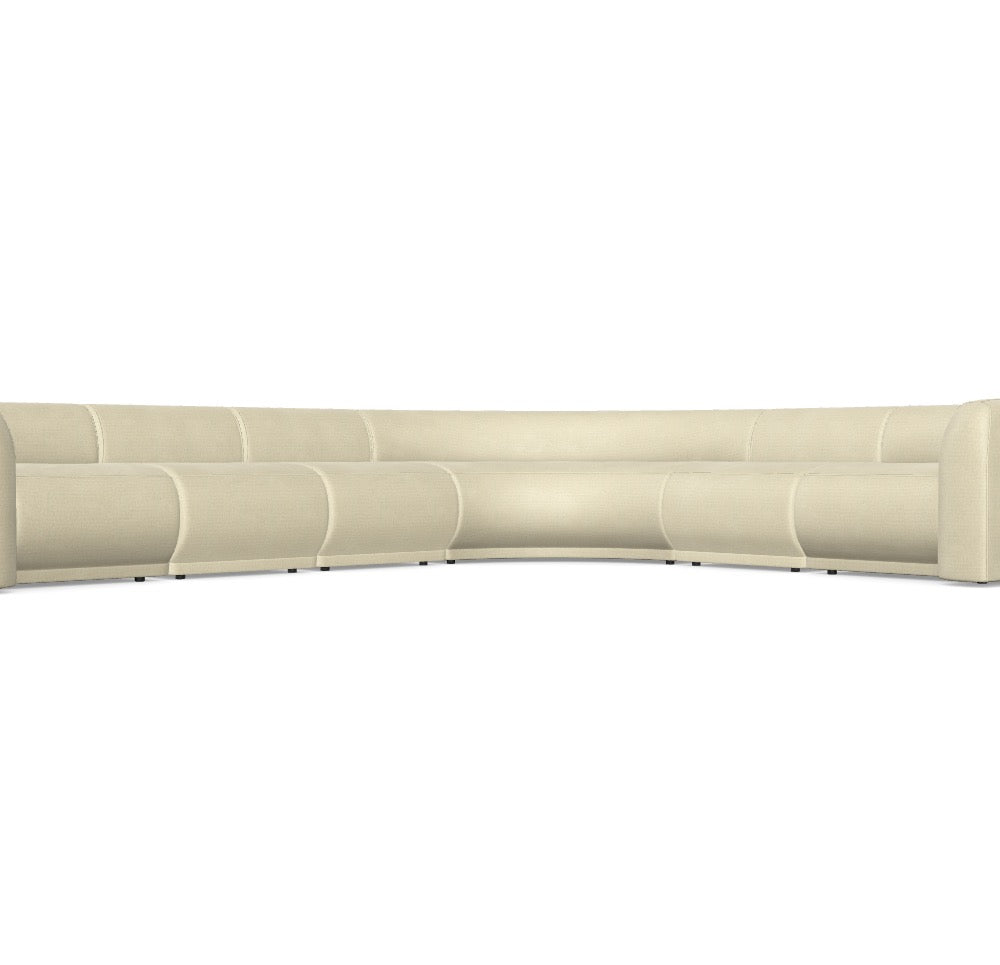 Luxusbetten24 Modulares Sofa Gio – Monolith 04 Bezug