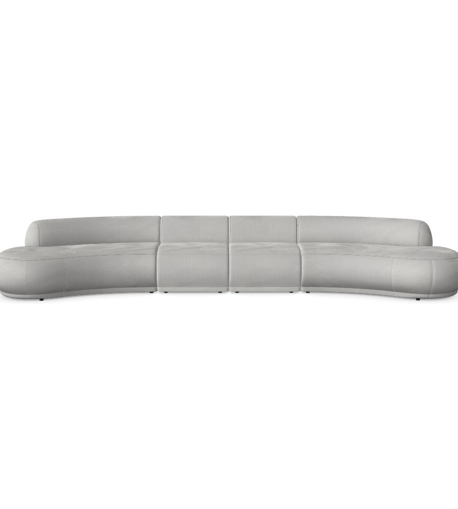 Luxusbetten24 Modulares Sofa Gio – Anpassbare Konfiguration Nach Maß Für Zuhause