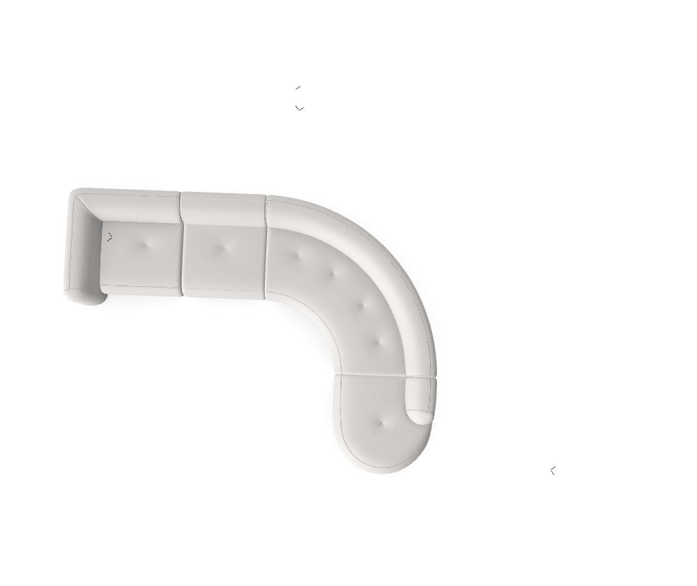 Luxusbetten24 Gio Modulares Sofa – Individuelle Konfiguration für Ihr Wohnzimmer