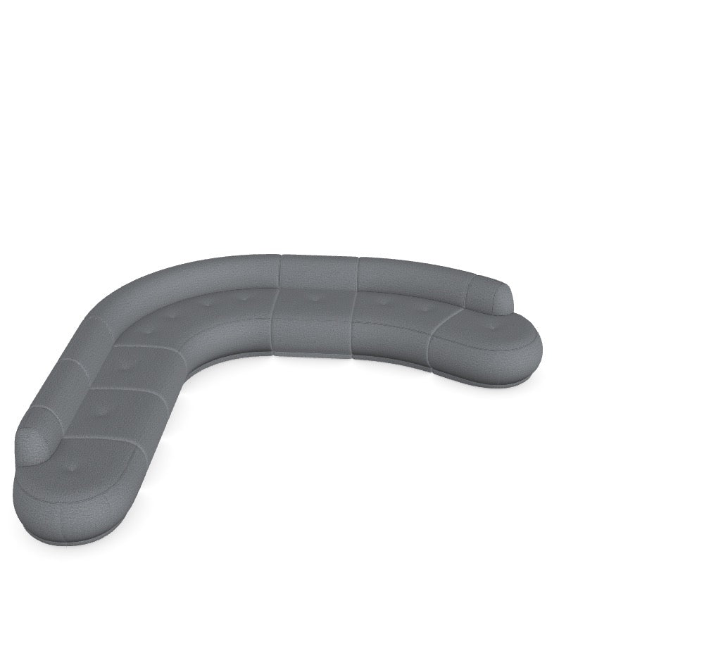 Luxusbetten24 Modulares Sofa Gio M_WRFU15J Komplett Modul Aufbau