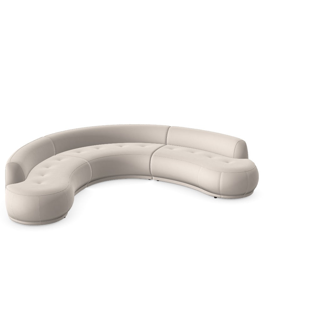 Luxusbetten24 Gio Modulares Sofa – Magic Velvet 2274