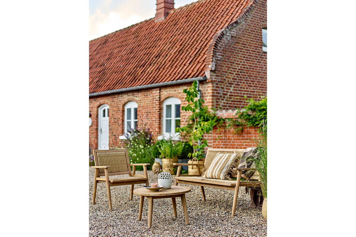 Couchtisch Naro FSC‑zertifiziert Akazienholz Naturton Outdoor Robust Premium