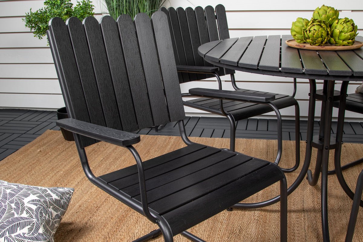 Garten Essgruppe Nativa – 5‑teiliges Gartenmöbel-Set in 3 Farben verfügbar
