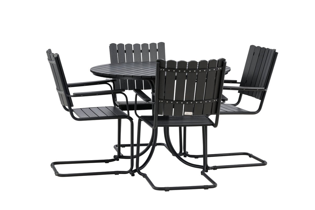 Garten Essgruppe Nativa – 5‑teiliges Gartenmöbel-Set in 3 Farben verfügbar