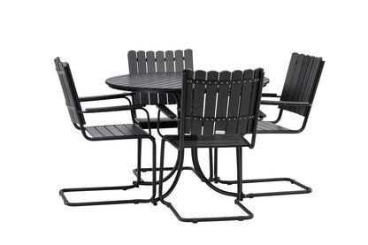 Garten Essgruppe Nativa – 5‑teiliges Gartenmöbel-Set in 3 Farben verfügbar