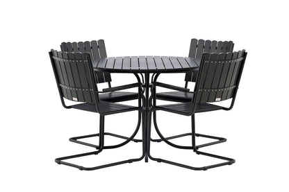 Garten Essgruppe Nativa – 5‑teiliges Gartenmöbel-Set in 3 Farben verfügbar
