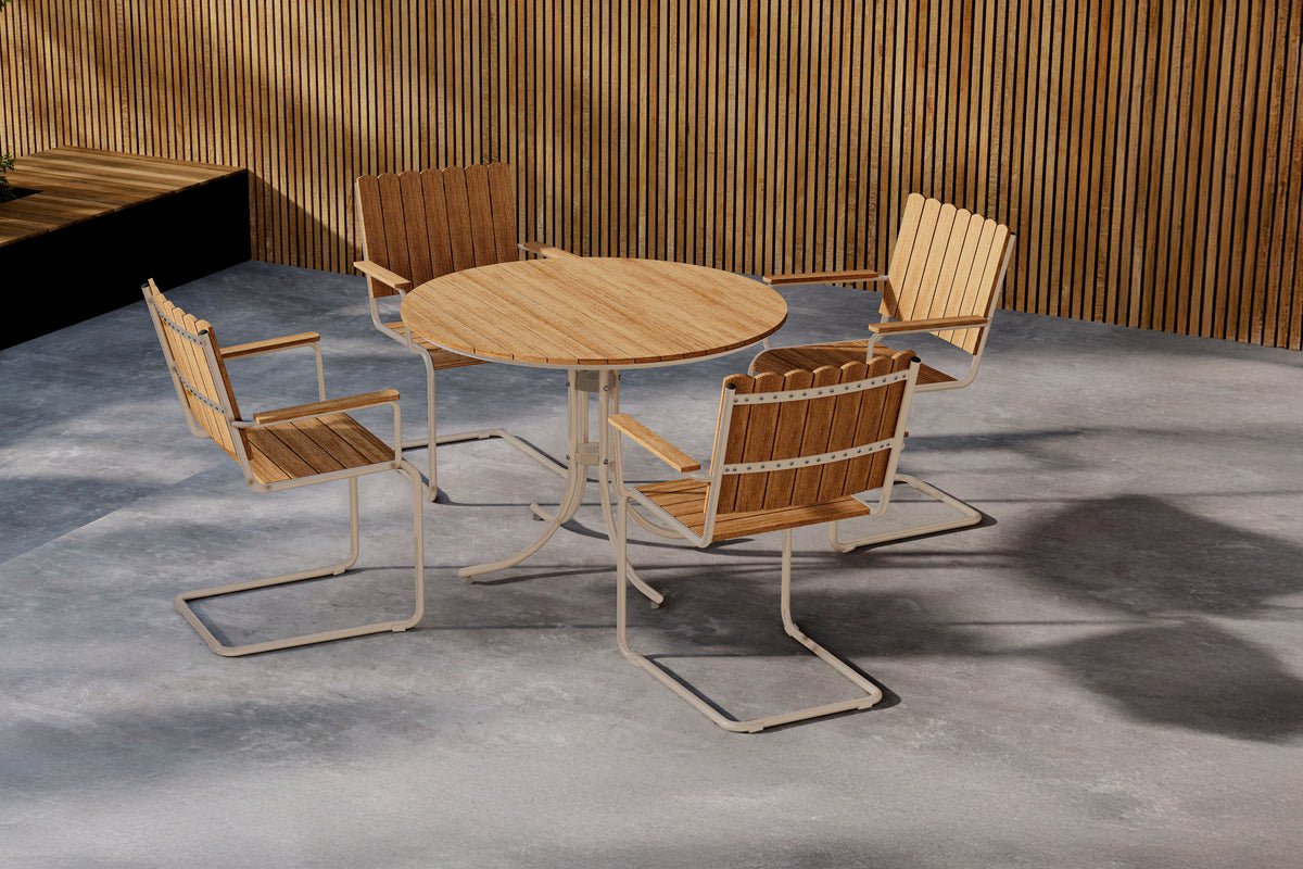 Garten Essgruppe Nativa – 5‑teiliges Gartenmöbel-Set in 3 Farben verfügbar