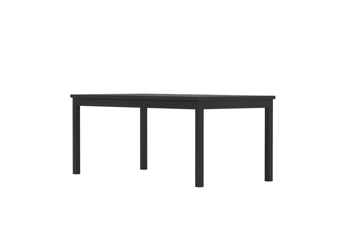 Garten Esstisch Lago – 180x90 cm Aus Weiß Gekalktem Oder Schwarzem Teakholz
