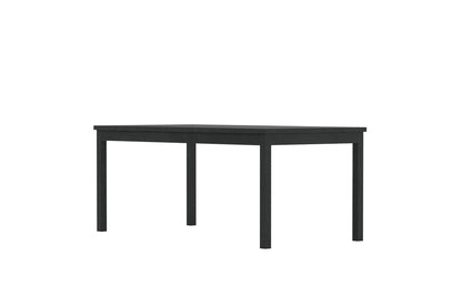 Garten Esstisch Lago – 180x90 cm Aus Weiß Gekalktem Oder Schwarzem Teakholz