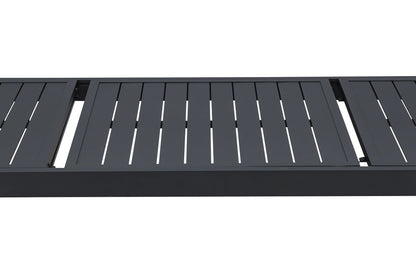 Luxusbetten24 Liora Ausziehbarer Gartentisch Beige 160‑240 cm Verlängerbar Robust
