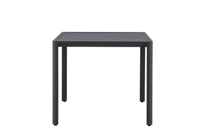 Garten Esstisch Vasta - 150x85 cm aus Aluminium in Beige oder Schwarz