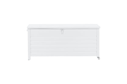 Garten Kissenbox Erika - Aus weißem Aluminium