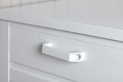 Garten Kissenbox Erika - Aus weißem Aluminium