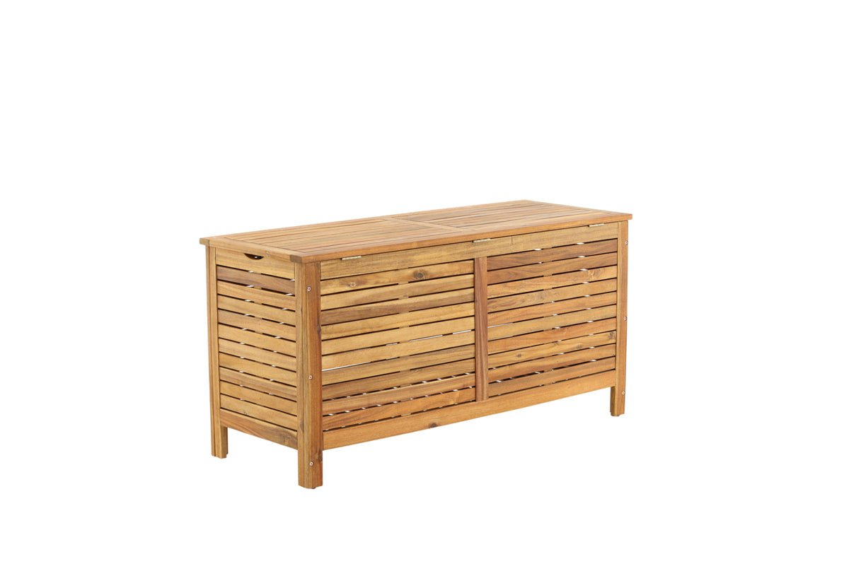 Garten Kissenbox Melissa - Aus Akazie in Natur-Optik