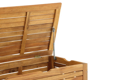 Garten Kissenbox Melissa - Aus Akazie in Natur-Optik