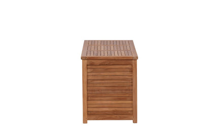 Luxusbetten24 Sorine Garten Kissenbox aus Teakholz 60x130x50 Cm