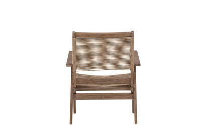 Garten- Loungesessel April - Aus braunem Akazienholz