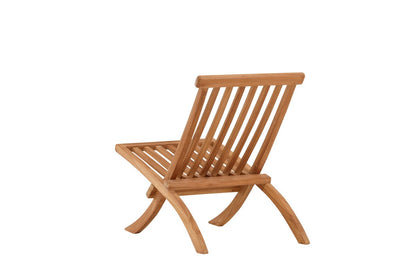 Hope Garten-Loungesessel aus Witterungsbeständigem Teakholz, Natur, für Außenbereich