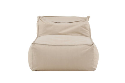 Luxusbetten24 Garten Loungesessel Minoa Beige Olefin Outdoor Sitzkomfort