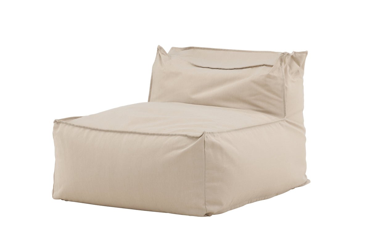 Luxusbetten24 Garten Loungesessel Minoa Beige Olefin Outdoor Sitzkomfort