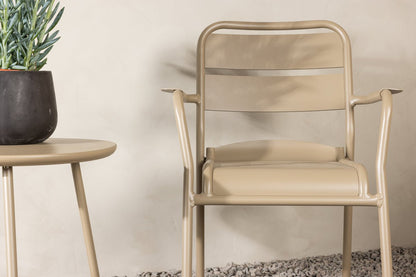 Rivana Gartenloungeset 3‑teiliges Set in Beige