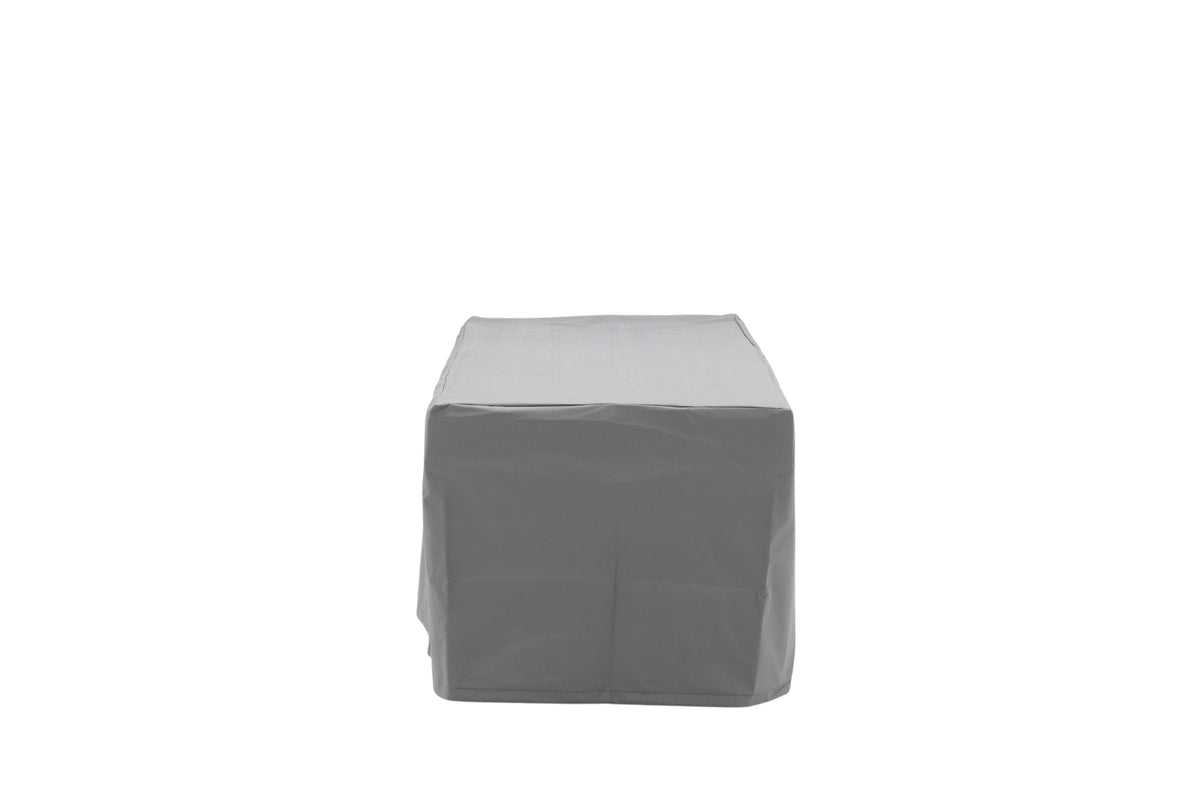 Luxusbetten24 Azura Gartenmöbelabdeckung Grau Polyester Outdoor 180x50x60 cm
