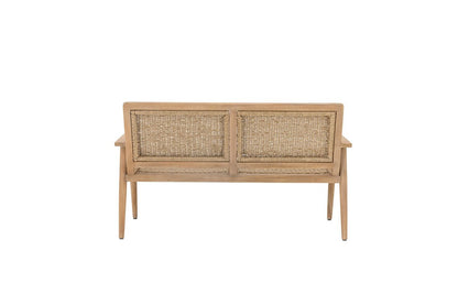 Garten-Sofa Leno – FSC®-Akazienholz mit Polyrattan