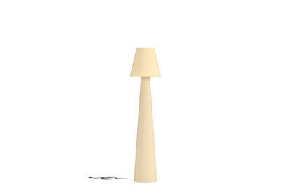 Garten Stehlampe Kavira – Hohes Konisches Design in Beige