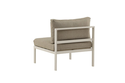 Borelio Gartenbank Modul – Beige Oder Braun, Aluminium Outdoor
