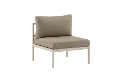 Borelio Gartenbank Modul – Beige Oder Braun, Aluminium Outdoor