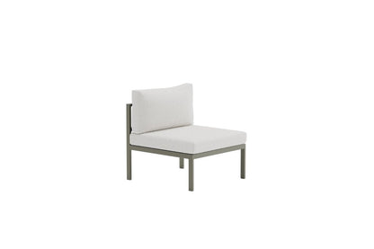 Borelio Gartenbank Modul – Beige Oder Braun, Aluminium Outdoor