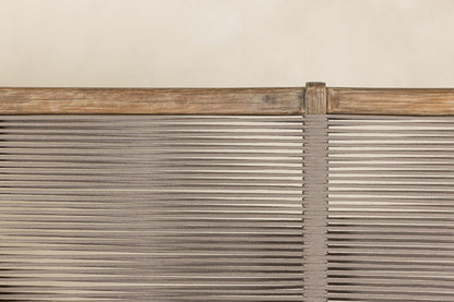 Luxusbetten24 Sofie Gartenbank Akazienholz Braun Outdoor