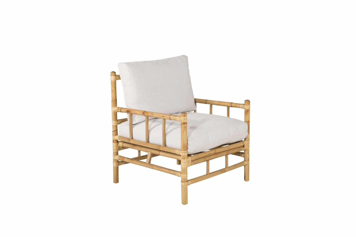 Luxusbetten24 Conny Gartenstuhl Rattan Naturoptik
