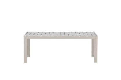 Luxusbetten24 Lior Gartentisch Rechteckig Aluminium Outdoor