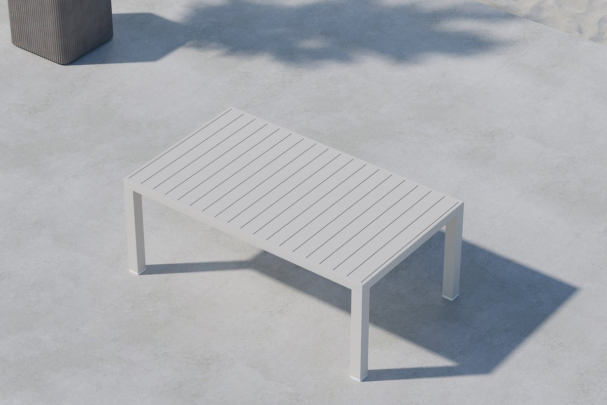Luxusbetten24 Lior Gartentisch Rechteckig Aluminium Outdoor