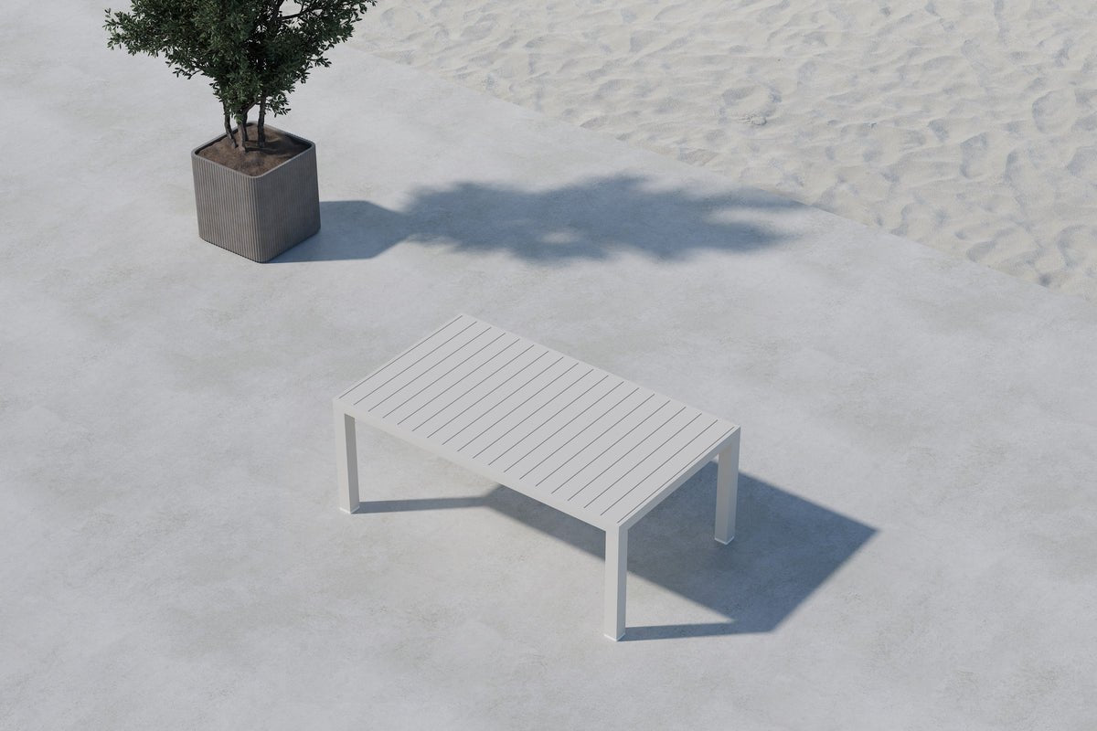 Luxusbetten24 Lior Gartentisch Rechteckig Aluminium Outdoor