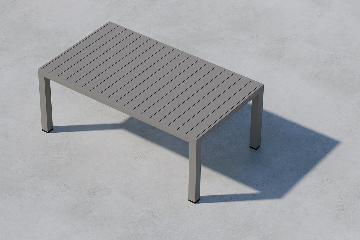 Luxusbetten24 Lior Gartentisch Rechteckig Aluminium Outdoor