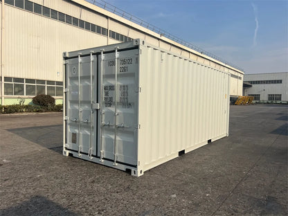 Container Marittimo Usato 20 Piedi Grigio Chiaro RAL 7035