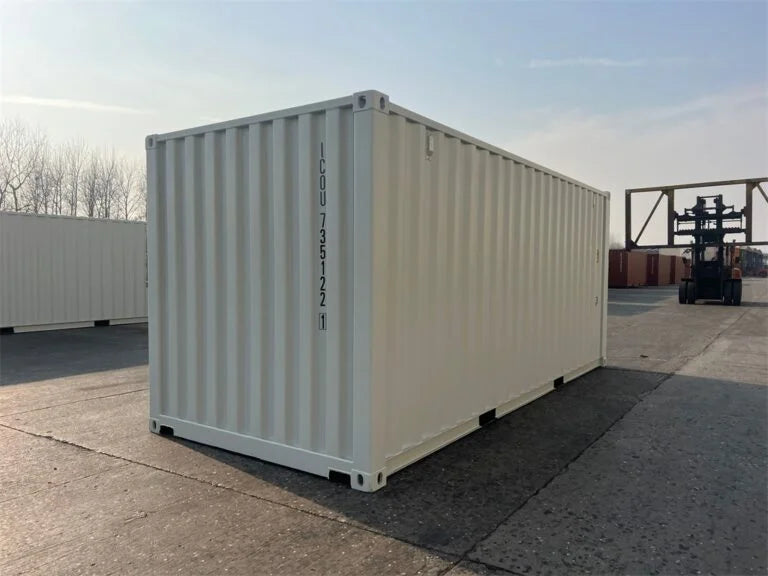 Container Marittimo Usato 20 Piedi Grigio Chiaro RAL 7035