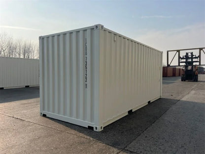 Container Marittimo Usato 20 Piedi Grigio Chiaro RAL 7035