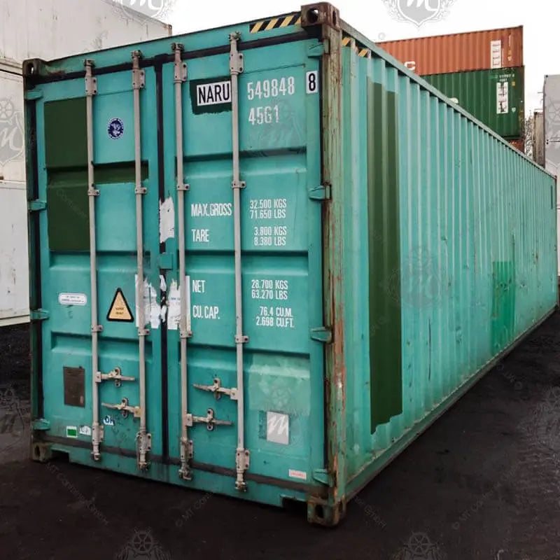 MBH Container Usato 40 Piedi High‑Cube 76,4 m³ 28,6 t