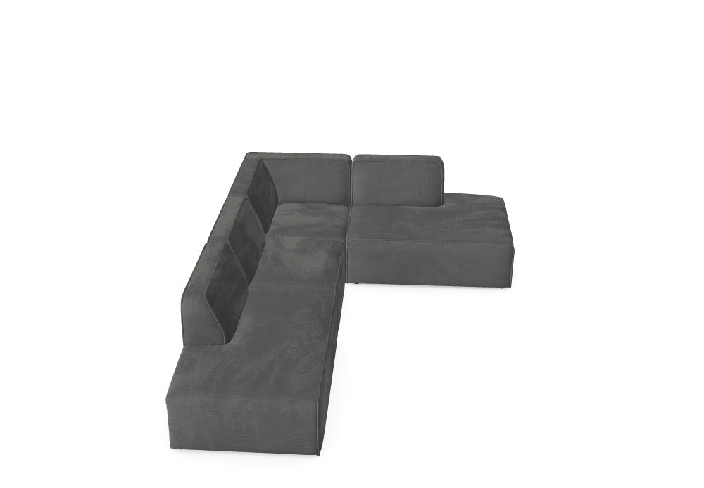 Luxusbetten24 Hugg Modulares Sofa Deine Wunschkonfiguration Komplettset M_DEIE9MJ