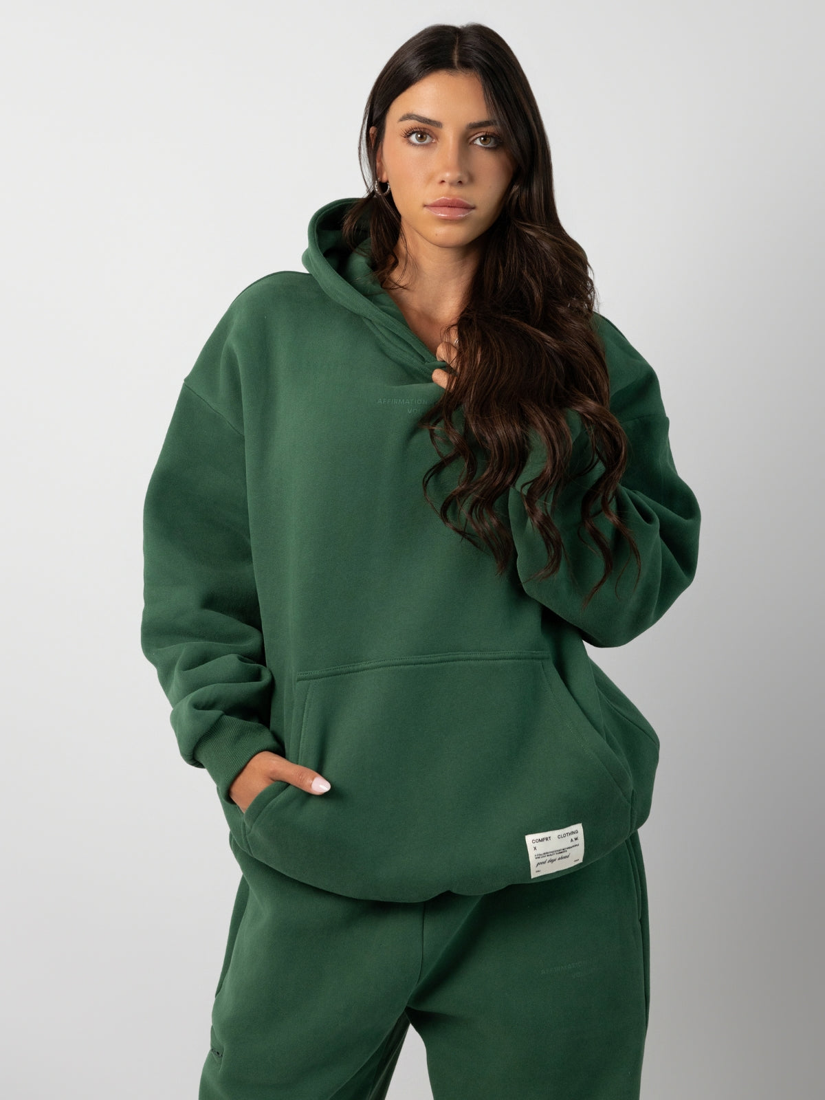 Comfrt Affirmation Hoodie Super Soft Cotton Blend Unisex