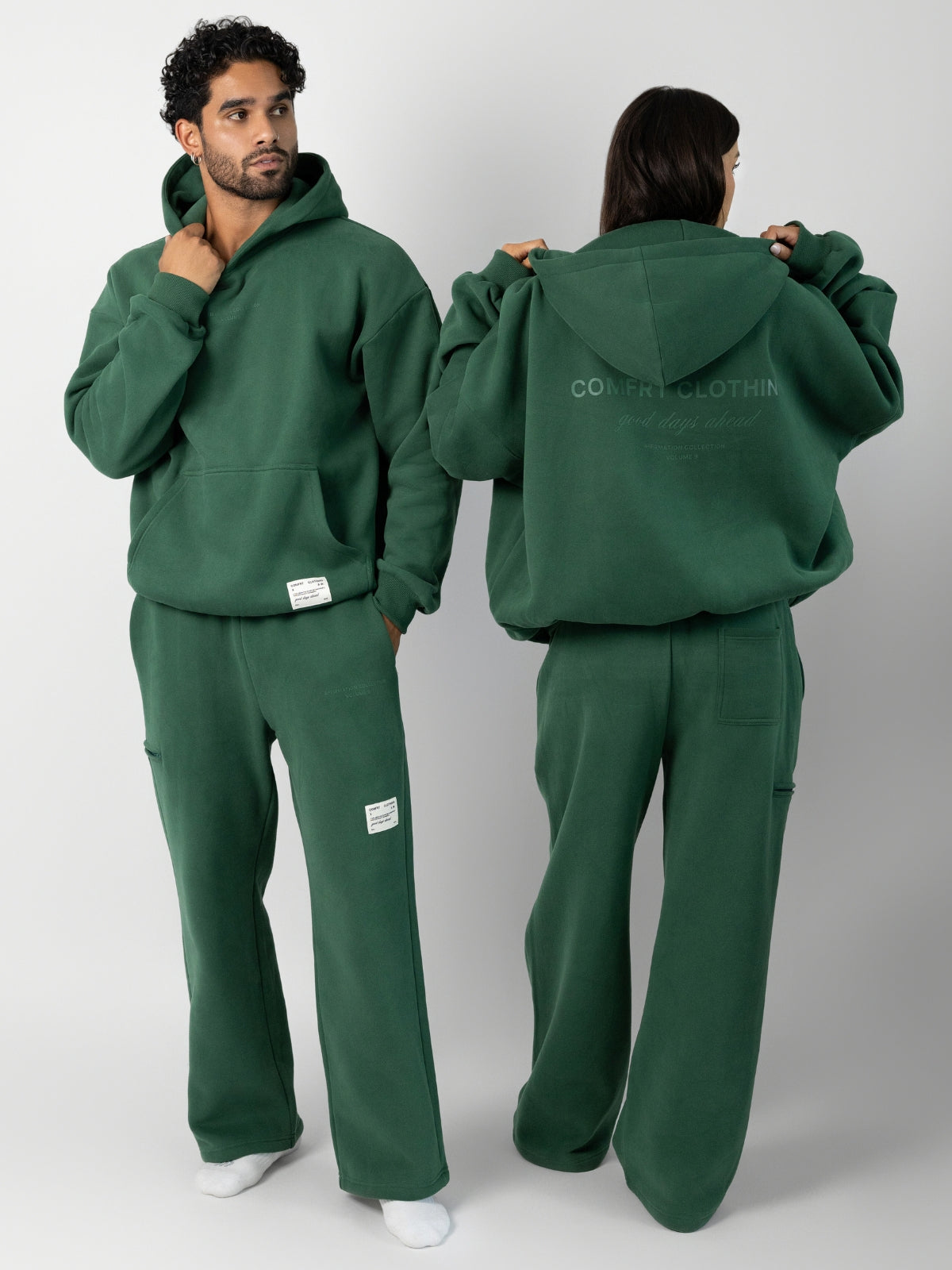 Comfrt Affirmation Hoodie Super Soft Cotton Blend Unisex