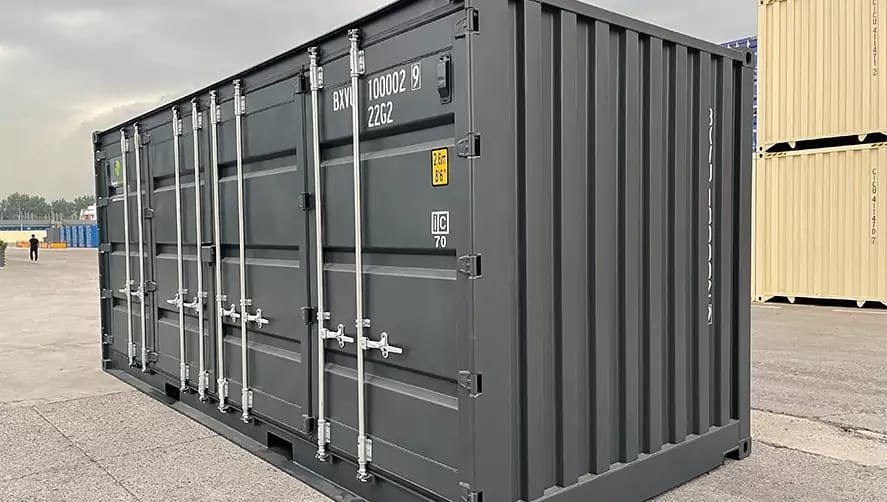 MBH Container Open‑Side 20 Piedi Corten Steel 31 m³