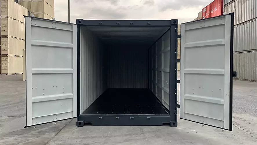 MBH Container Open‑Side 20 Piedi Corten Steel 31 m³