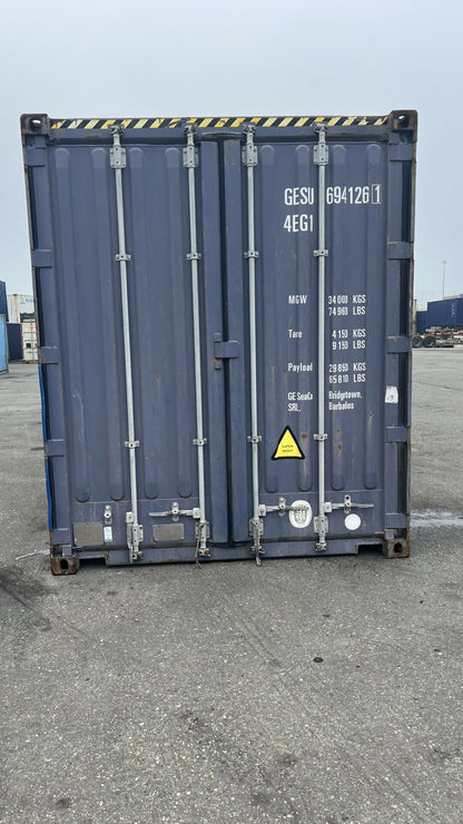 40‑Fuß HC Pallet Wide Maritimer Container Für Zwei Paletten